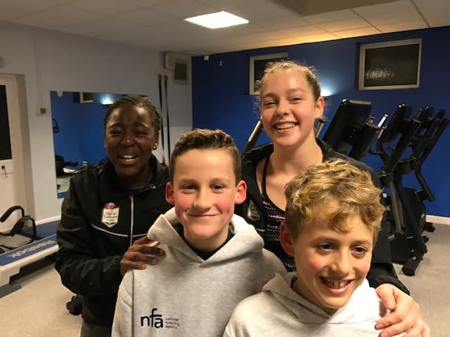 Children smiling