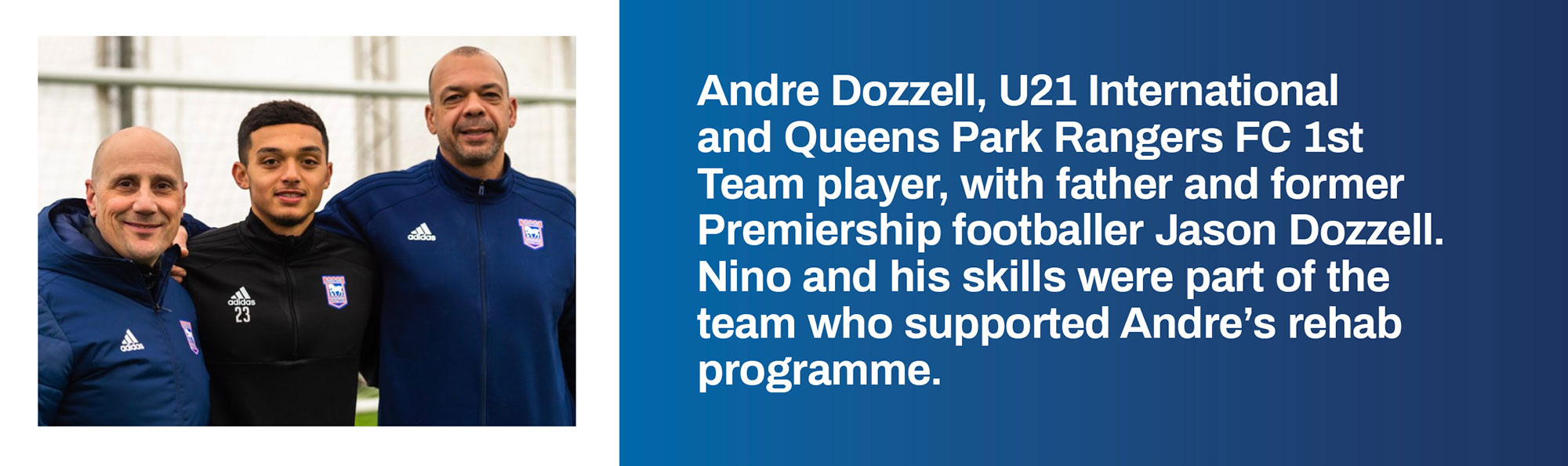 Andre Dozzell, U21 International and Queens Park Rangers FC 1st Team player